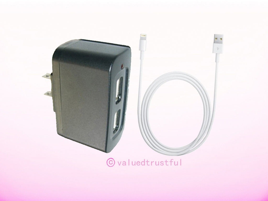 AC Adapter Adaptor For Apple iPhone Air Mini 5/5S/5C i Pad iPod Display Charger Power Supply Cord