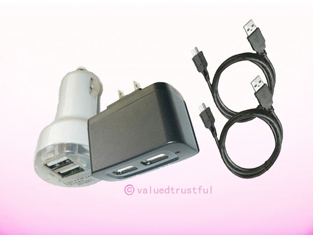 AC Adapter Adaptor+Car Charger For Acer Iconia Tab B1-710-L846 Android Tablet PC