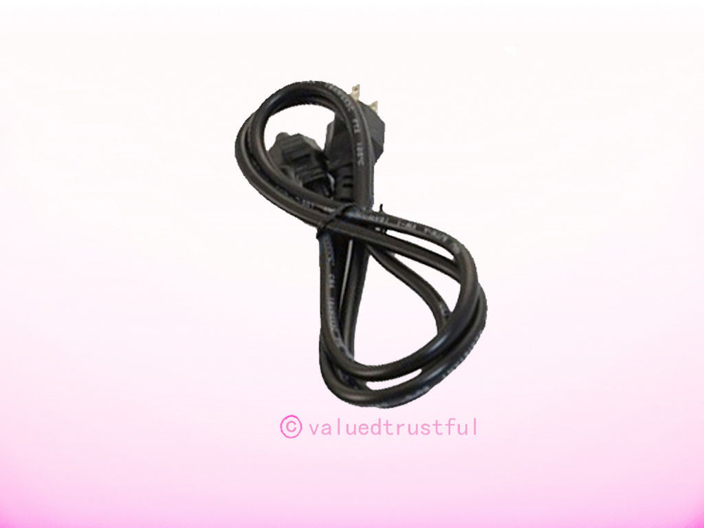 AC Power Cord Cable Plug For SONY CFDS350SI Boombox Flat Fig 8 Medical Professional LCD Monitor Generator