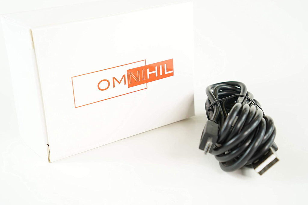 OMNIHIL 5 Feet Long High Speed USB 2.0 Cable Compatible with Bluetooth Speaker Fits Most Brands and Models