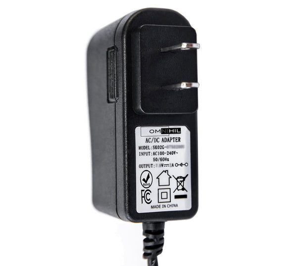 OMNIHIL AC/DC Power Adapter/Adaptor for JVC Everio and JVC Camcorders GZ-E209 Replacement Switching Power Supply Cord