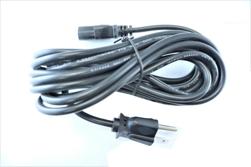 OMNIHIL Replacement (15FT) AC Power Cord for LG Electronics UM67 34UM67 34-Inch Screen LED-lit Monitor