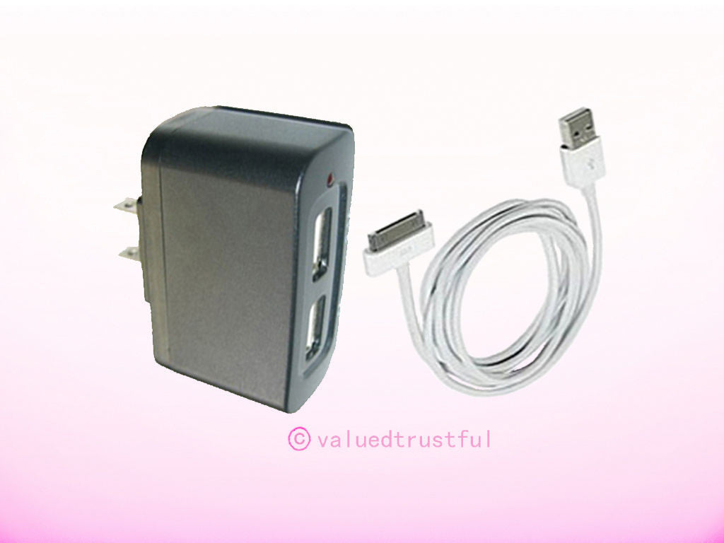 AC Adapter Adaptor For Apple iPod Nano 1st 2nd 3rd 4th 5th Gen Power Supply Cord Charger