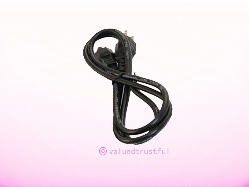 AC Power Cord For LG Zenith Electronics 20LA6R LCD TV Outlet Sockst Cable Plug
