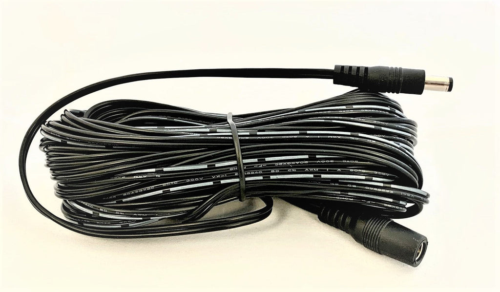 OMNIHIL 50 Foot Long 2.1mm x 5.5mm DC Plug Extension Cable Compatible with Night Owl DVR-X3-81-JF