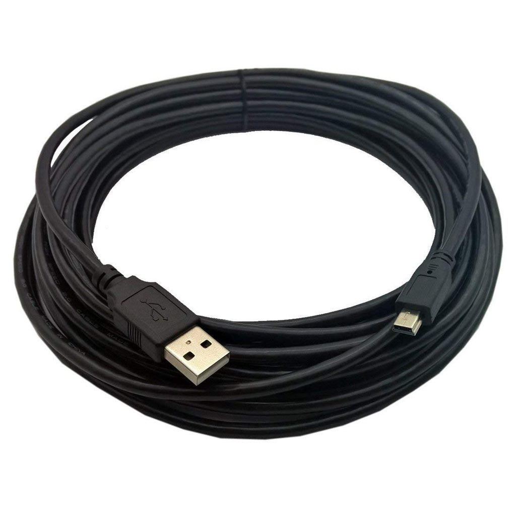 OMNIHIL 30FT High Speed Mini-USB 2.0 Cable Compatible with Autel MaxiCOM MK808BT PRO OBD2 Diagnostic Tool