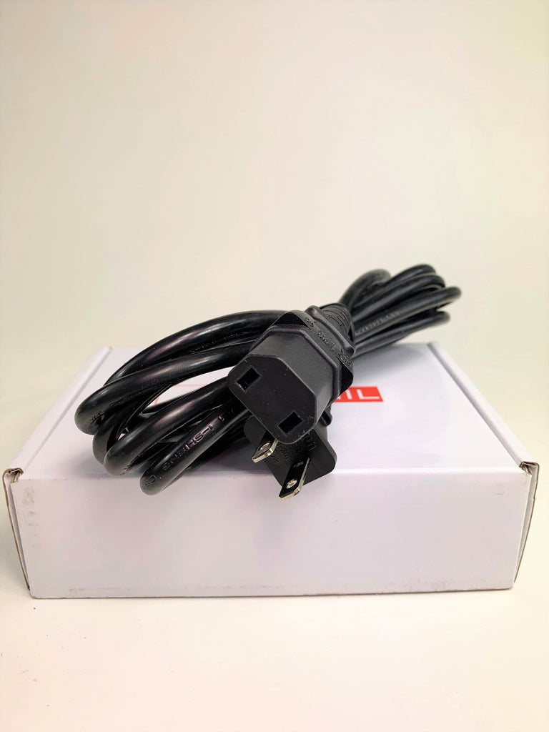 OMNIHIL 8ft L Shape AC Power Cord Compatible with Pioneer VSX-LX105 Network AV Receiver