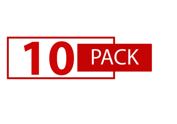 [10 PACK] OMNIHIL Lightning to USB A Cable for iPhone / iPad / AirPods / iPod / iTouch - (3 FT)