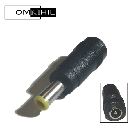 OMNIHIL AC/DC Adapter for DC Adapter Plug/Tip Converter for 5.5x2.1 mm to 5.5x3.0 mm with center pin