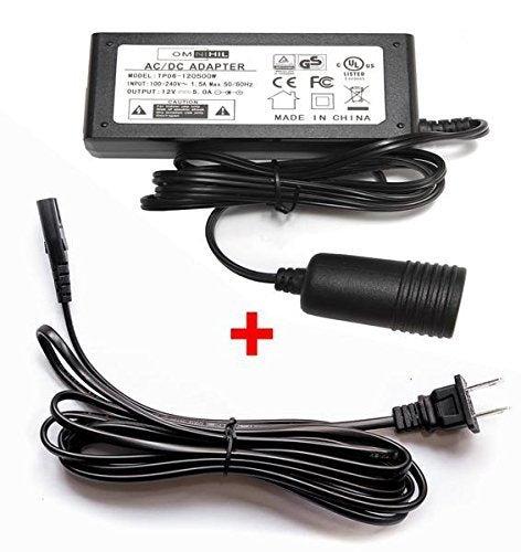 OMNIHIL Replacement (14FT) 12V Adapter Power Converter for Wagan Car Adapter Model: MTP60DAUL-1250A