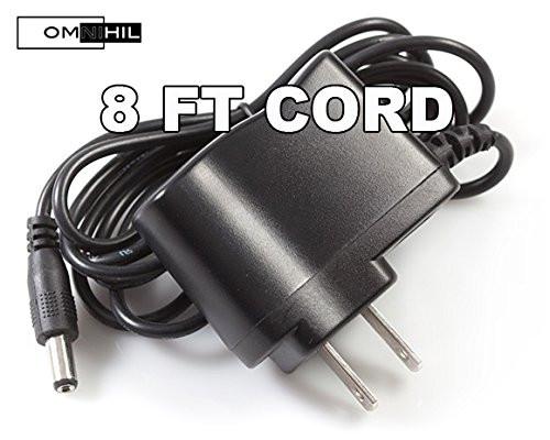 OMNIHIL 8 FT AC/DC Adapter for Panasonic Camcorder Models: SDR-H90EF, SDR-H90GC, SDR-H90GN, SDR-H90GJ, SDR-H90GK