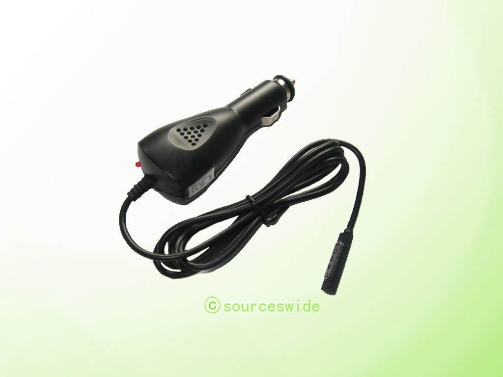 Car Adapter For Microsoft Surface Q6T-00001 .E3-S2-S4 Auto Power Supply Cord