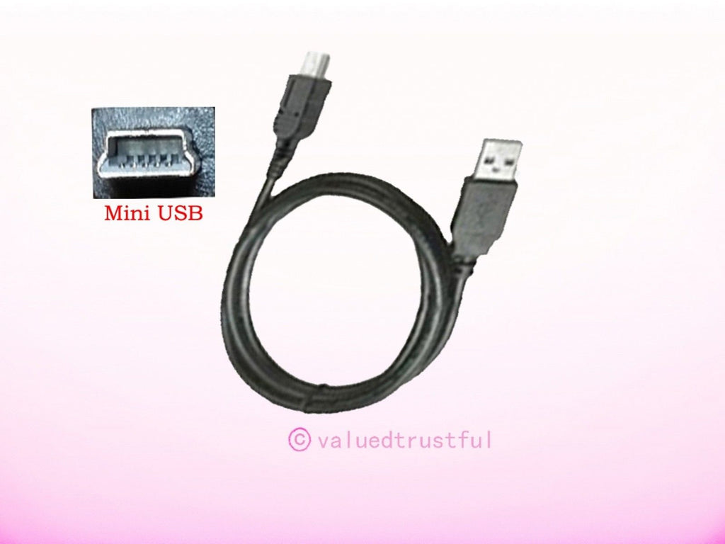 USB 2.0 A-B Data Sync Cable Cord For Visual Land Prestige 7L Tablet ME107L8GBBLK