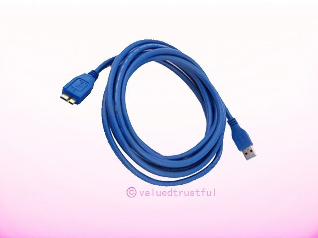 Sync USB 3.0 A to Micro B Cable Cord Lead For Seagate Goflex External Hard Drive
