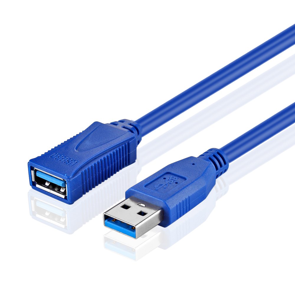 OMNIHIL 5FT Long USB 3.0 to USB 3.0 Extension Cable Compatible with Oculus Rift / HTC Vive / Playstation VR Headset / Valve Index / Microsoft HoloLens
