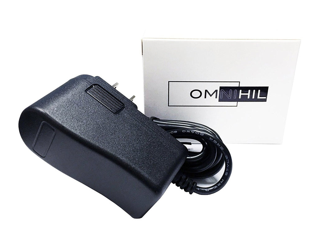 OMNIHIL (8 Foot Long) AC/DC Adapter for Yamaha MX49BK, MX61BK, MX49BU, MX61BU, MX49WH, MX61WH Replacement Power Supply Adaptor