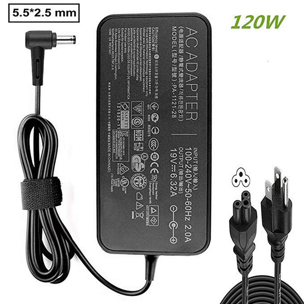 19V 6.32A 120W Laptop Power Adapter