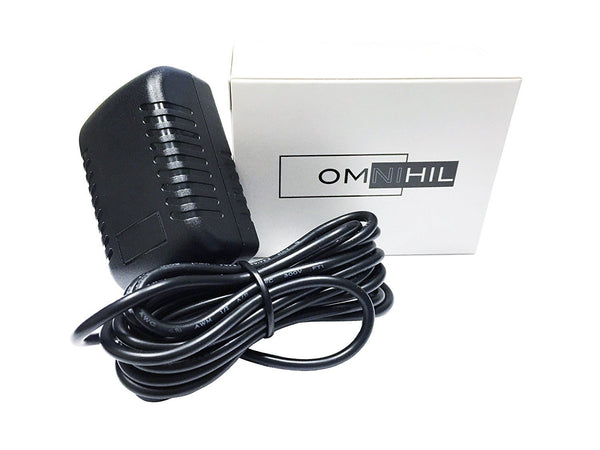 OMNIHIL 12V 8' FT AC/DC Adapter for CCTV w/ 5.5x2.1mm Barrel Tip Plug UL Listed