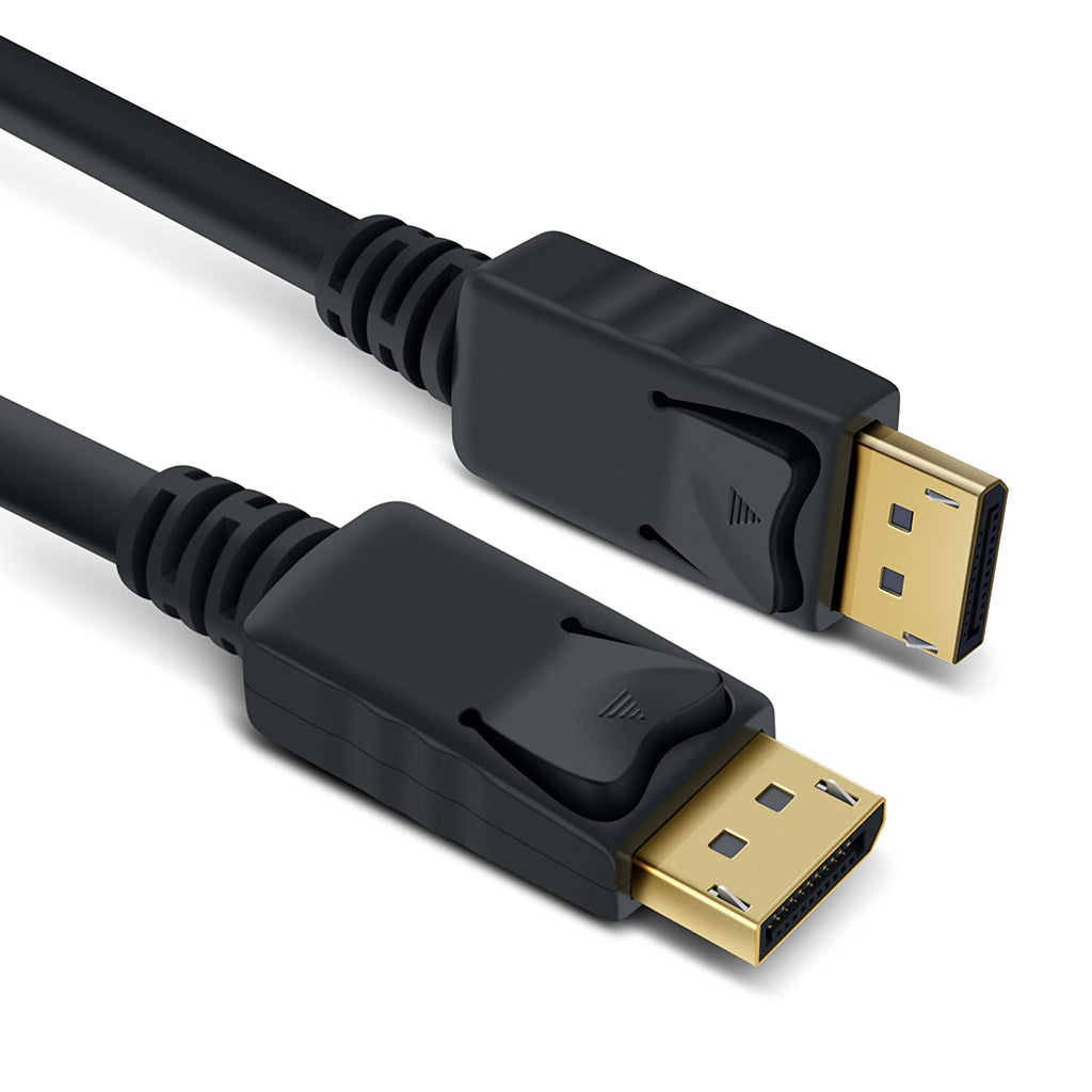 OMNIHIL 10FT DisplayPort to DisplayPort Gold Plated Cable Compatible with BenQ EX2780Q Gaming Monitor