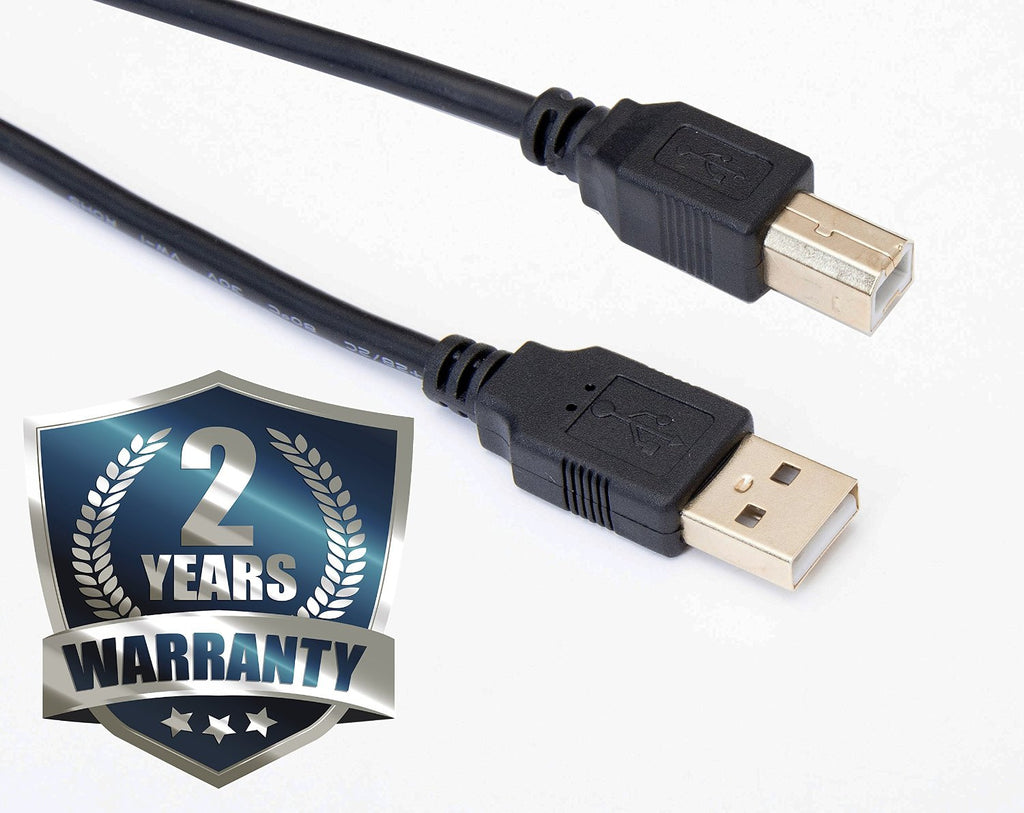 OMNIHIL High Speed Gold Plated 2.0 USB Cable for Epson Stylus All-in-One Printers
