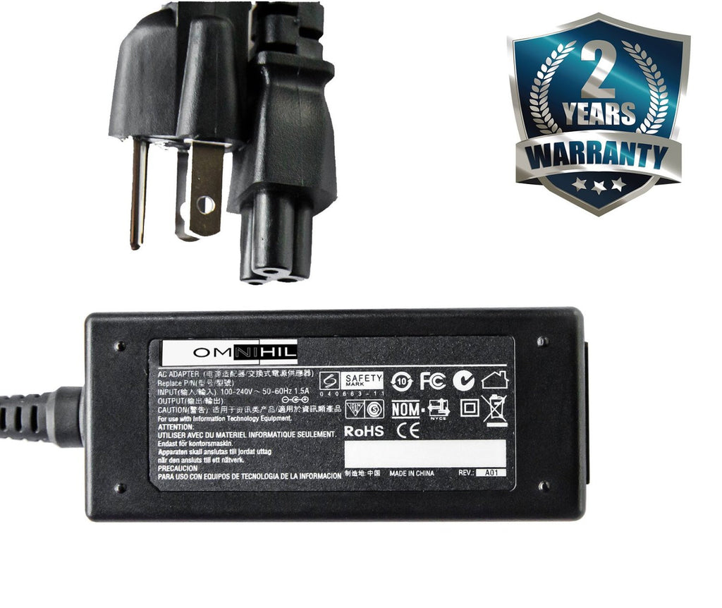 OMNIHIL AC/DC Adapter/Adaptor for LG 22" 24" 28" 29"