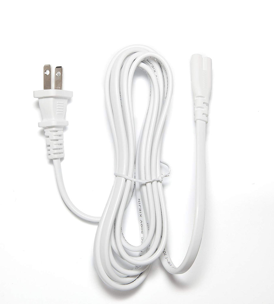 OMNIHIL Replacement (White 5FT) AC Power Cord for Anmii DC01 5-port Desktop Charger