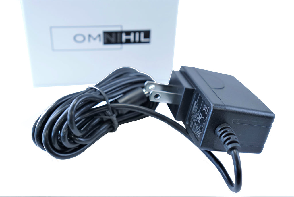 [UL Listed] OMNIHIL 8 Feet Long AC/DC Adapter Compatible with Sony Power Adapter Model: AC-MS1202C