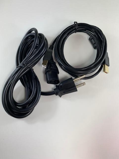 OMNIHIL 8FT High Speed USB 2.0 Cable + 8FT Power Cord Compatible with Presonus StudioLive 24R