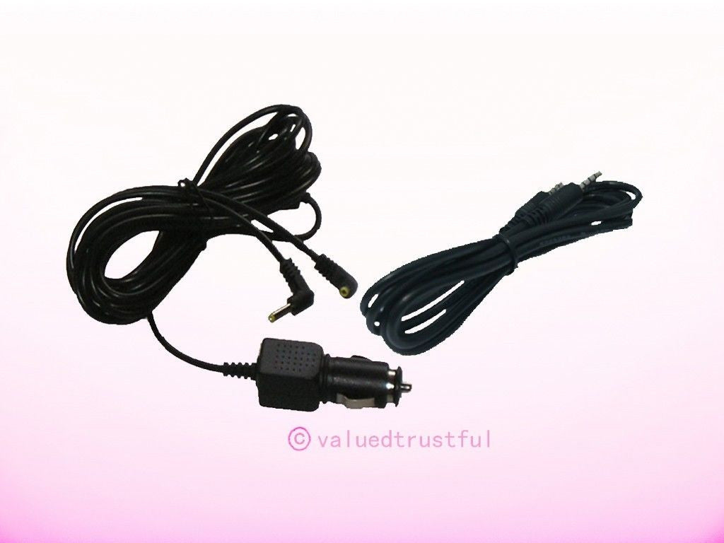 AV Audio Cable & Car Charger For Philips PET7402A/37 PET9402/37 AY4130/05 AY4128