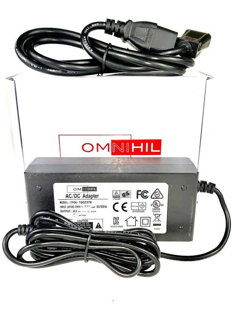 [UL Listed] OMNIHIL AC/DC Adapter Compatible with Juniper SRX210B