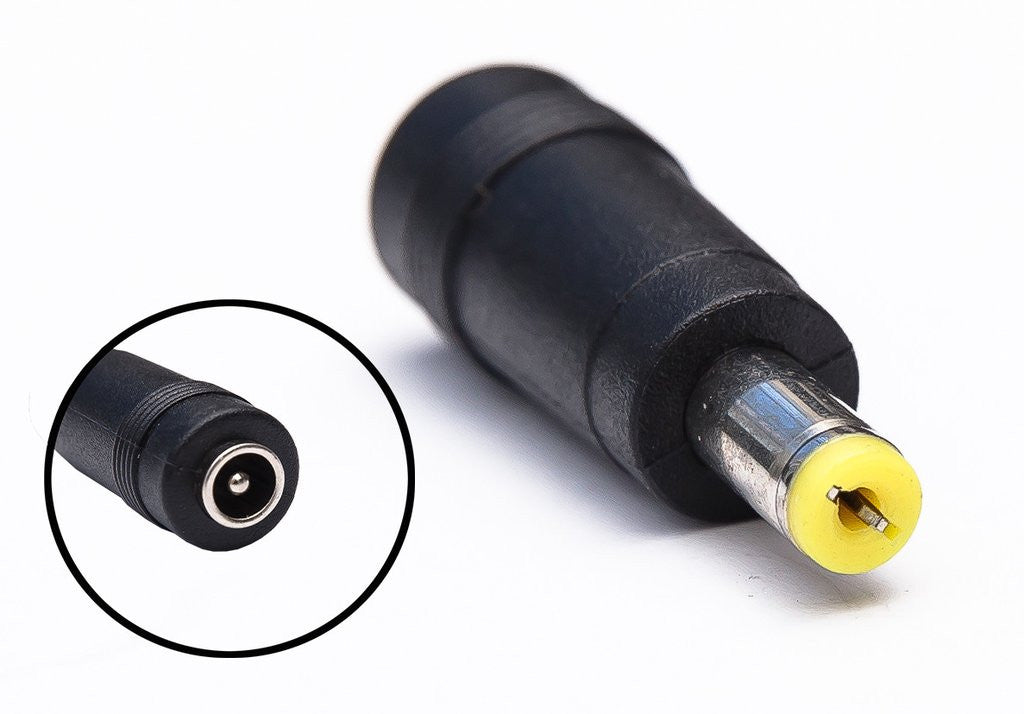 OMNIHIL Adapter Plug Converter 5.5mm x 2.5mm Female Plug to 5.5mm x1.7mm Male Plug