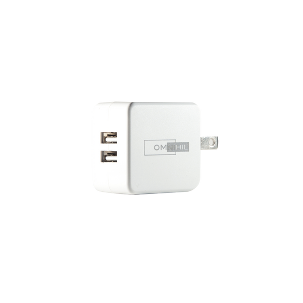 [UL Listed] OMNIHIL Wall Charger+USB-A-to-C Cable Compatible with Verilux HappLight Luxe VT43
