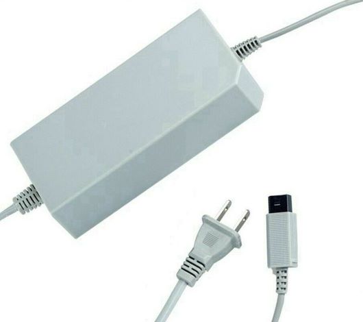 OMNIHIL 110V-220V AC Power Adapter Compatible with NINTENDO Wii