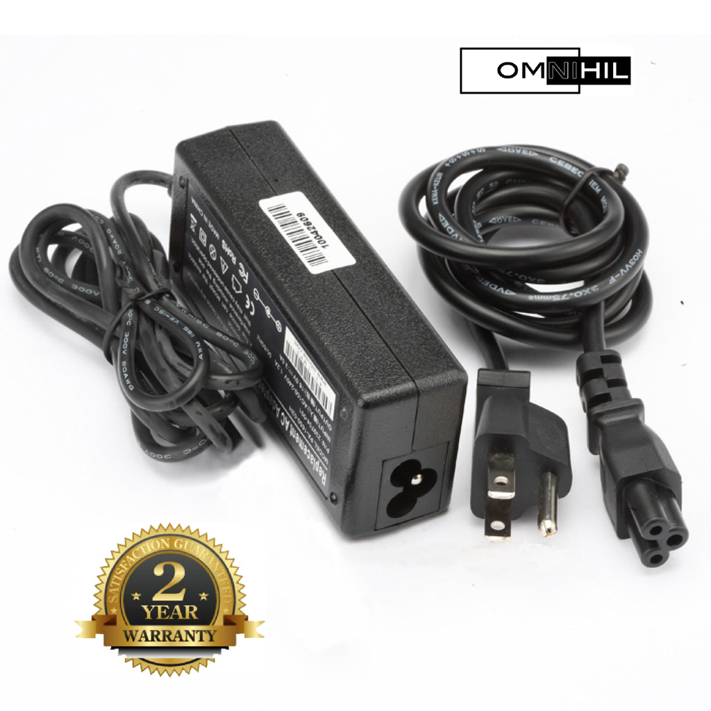 OMNIHIL AC/DC Adapter/Adaptor for HP Mini Laptops Replacement Power Supply Home Wall Charger